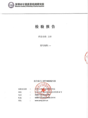立桿檢測(cè)報(bào)告
